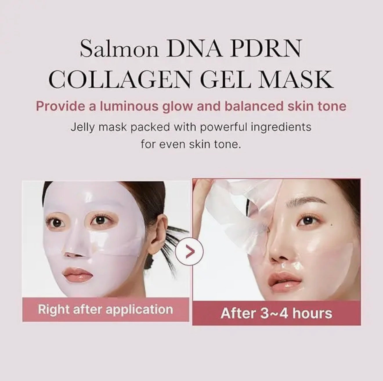 Medicube Pdrn Pink Collagen Mask 4 Sheets
